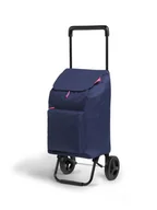 Torby i wózki na zakupy - Wózek Torba Na Zakupy Na Kółkach Argo 42 L Niebieski - miniaturka - grafika 1