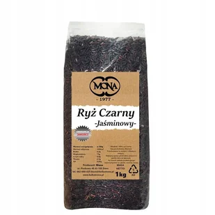 Ryż Czarny jaśminowy MONA 1kg PREMIUM - Ryż - miniaturka - grafika 1
