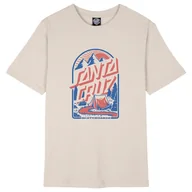 Koszulki i topy damskie - t-shirt damski SANTA CRUZ CAMP RETREAT FRONT T-SHIRT OAT - miniaturka - grafika 1