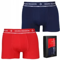 Majtki męskie - BOKSERKI MĘSKIE Gładkie Premium 2 Pak MORAJ r. L - miniaturka - grafika 1