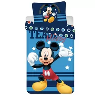 Pościel dla dzieci - DISNEY Myszka Mickey bawełniana pościel dla dzieci 140cm x 200cm OEKO-TEX - miniaturka - grafika 1