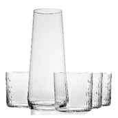 Szklanki - Komplet do wody w optyku (5 sztuk) AVANT-GARDE LUMI - miniaturka - grafika 1