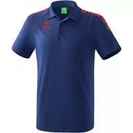 Koszulki męskie - Erima męska koszulka polo dla dzieci Essential 5-c New Navy/Red Size: 128 2111906 - miniaturka - grafika 1