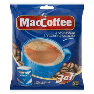MacCoffee Rozpuszczalny napój kawowy 3 w 1 o smaku mleka skondensowanego 360 g - Kawa - miniaturka - grafika 1