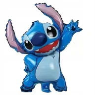 Balony i akcesoria - BALON STITCH URODZINOWY STICH 60 CM NIEBIESKI NA URODZINY LILO I STITCH - miniaturka - grafika 1