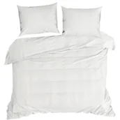 Pościel - Komplet pościeli muślinowej MUSLIN biały 160x200 cm - miniaturka - grafika 1