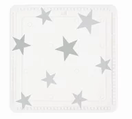 Akcesoria łazienkowe - Kleine Wolke Stars Mata bezpieczeństwa pod prysznic szary 55x 55 cm - miniaturka - grafika 1