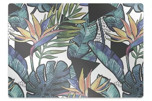 Mata na podłogę pod krzesło Liście palmowe 120x90 cm - Podnóżki, podpórki, podkładki - miniaturka - grafika 1
