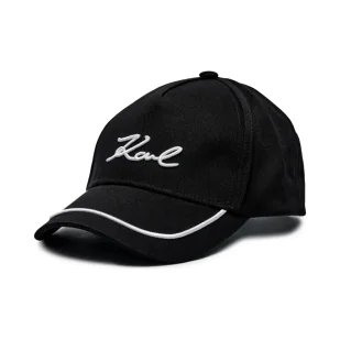 Karl Lagerfeld Bejsbolówka k/signature - Czapki damskie - miniaturka - grafika 1