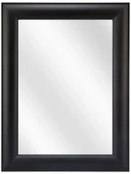 Lustra - Czarne lustro ścienne drewniane C0-F92 - miniaturka - grafika 1