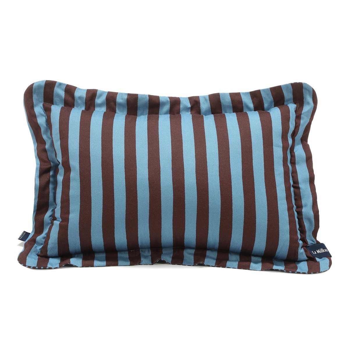 La Millou - Poduszka do spania Bamboo STRIPES BLUE