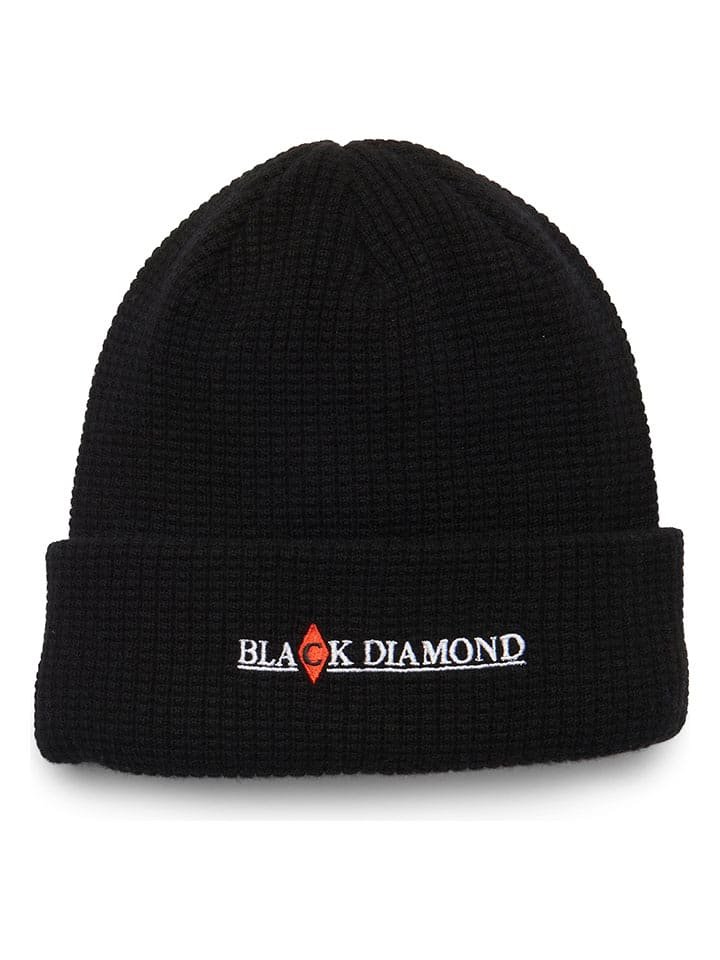 Black Diamond Wełniana czapka w kolorze czarnym