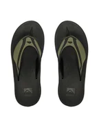 Klapki i japonki męskie - Quiksilver Japonki EO-BRANTON III CQ10124MG Zielony - miniaturka - grafika 1