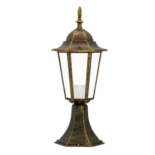 Lampa POLUX Liguria-LT GLA104LTLPT niska patyna - Lampy ogrodowe - miniaturka - grafika 1
