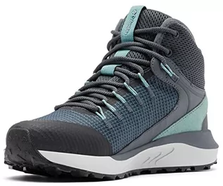 Kozaki damskie - Columbia Trekkingi Trailstorm Mid Waterproof BL0155 Szary - grafika 1