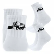 Skarpetki męskie - 3x Skarpetki Urodziny Prezent Skarpety dla rolnika z KOMBAJN - miniaturka - grafika 1