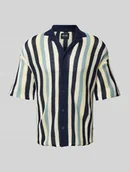 Koszule męskie - Koszula casualowa o kroju regular fit z kołnierzem z połami model ‘ELIOT’ - miniaturka - grafika 1