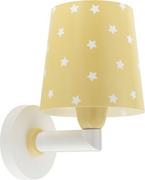 Lampy ścienne - Dalber Star Light kinkiet 1-punktowy żółty 82219A 82219A - miniaturka - grafika 1