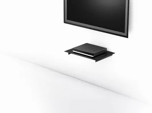 Sonorous pl2611-BLK półka ścienna Czarny PL2611-BLK - Szafki RTV - miniaturka - grafika 1