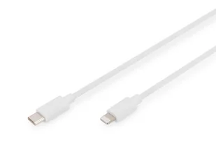 Digitus Kabel do transmisji danych/ładowania, Lightning-USB-C™, MFI, 1 m - Kable komputerowe i do monitorów - miniaturka - grafika 1