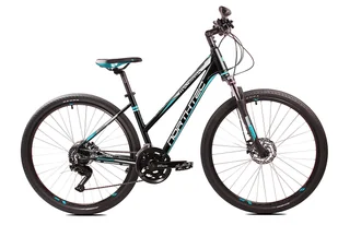 Madeira DB CUES 2x9 czarno-turkusowo-biały 17" - Rowery - miniaturka - grafika 1