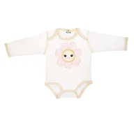 Body dla niemowląt - Body - kwiatek różowy - miniaturka - grafika 1