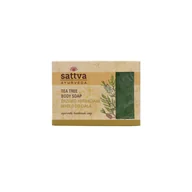 Mydła - Sattva Sattva, Ayurveda, mydło, drzewo herbaciane, 125 g - miniaturka - grafika 1