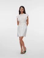 Sukienki - Vero Moda Sukienka w kolorze białym - miniaturka - grafika 1