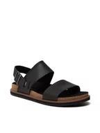 Klapki i japonki męskie - Timberland Sandały Amalfi Vibes TB0A2CET015 Czarny - miniaturka - grafika 1