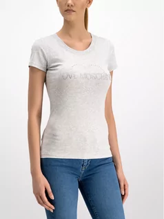 Koszulki i topy damskie - Love Moschino T-Shirt W4B194TE2065 Regular Fit 40, 42, 44, 46 - grafika 1