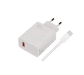 Ładowarki do telefonów - Oryginalna Ładowarka Sieciowa Xiaomi 33W + kabel USB-C 3A biała (bulk) - miniaturka - grafika 1