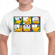 Koszulki męskie - KOSZULKA ŚMIESZNA KACZOR DONALD DUCK PREZENT BAJKA BAWEŁNA PREZENT PO42 XL - miniaturka - grafika 1