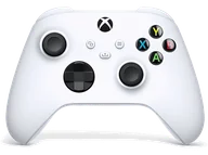 Kontrolery gier na PC - Kontroler bezprzewodowy MICROSOFT EP2-29920 Xbox Robot White Biały - miniaturka - grafika 1