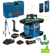 Poziomice, łaty, miary - Bosch BOSCH_elektronarzedzia Laser obrotowy GRL650CHVG+BT300HD Raty - miniaturka - grafika 1