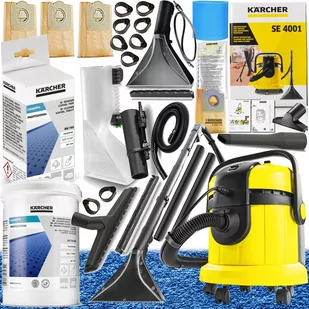 SE 4001 odkurzacz, z funkcją prania Karcher - OUTLET Dostawa 0zł ✔ZAPLANUJ DOSTAWĘ ✔SKLEP SPECJALISTYCZNY ✔KARTA 0ZŁ ✔POBRANIE 0ZŁ ✔ZWROT 30DNI ✔RATY ✔GWARANCJA D2D ✔LEASING ✔WEJDŹ I KUP NAJTA ✔ZAPLANUJ DOSTAWĘ ✔SKLEP SPECJALISTYCZNY ✔KARTA 0ZŁ ✔POBRANIE 0ZŁ ✔ZWROT 30DNI ✔RATY ✔GWARANCJA D2D ✔LEASING ✔WEJDŹ I KUP NAJTANIEJ - AGD OUTLET - miniaturka - grafika 1