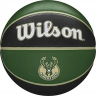 Koszykówka - WILSON NBA Milwaukee Bucks 7 Piłka do koszykówki - miniaturka - grafika 1