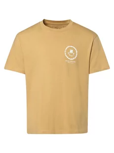 Tom Tailor Denim - T-shirt męski, beżowy - Koszulki męskie - miniaturka - grafika 1