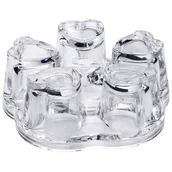 Świece - Podgrzewacz do dzbanka TADAR Tealight Serduszka, 6x14x15 cm - miniaturka - grafika 1