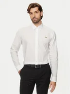 Koszule męskie - KARL LAGERFELD Koszula 605947 544671 Biały Regular Fit - miniaturka - grafika 1