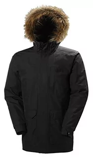 Kurtki męskie - Helly Hansen mężczyzn wodoszczelność dublińska parka, czarny, X-L 54403_990-XL - grafika 1