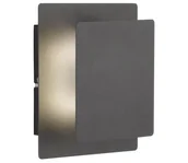 Lampy ścienne - Wofi 4048-102Q - LED Kinkiet BAYONNE LED/6,5W/230V antracyt - miniaturka - grafika 1