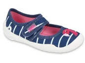 Buty dla dziewczynek - Befado - Obuwie buty dziecięce balerinki czółenka pantofle dla dziewczynki - 25 - miniaturka - grafika 1