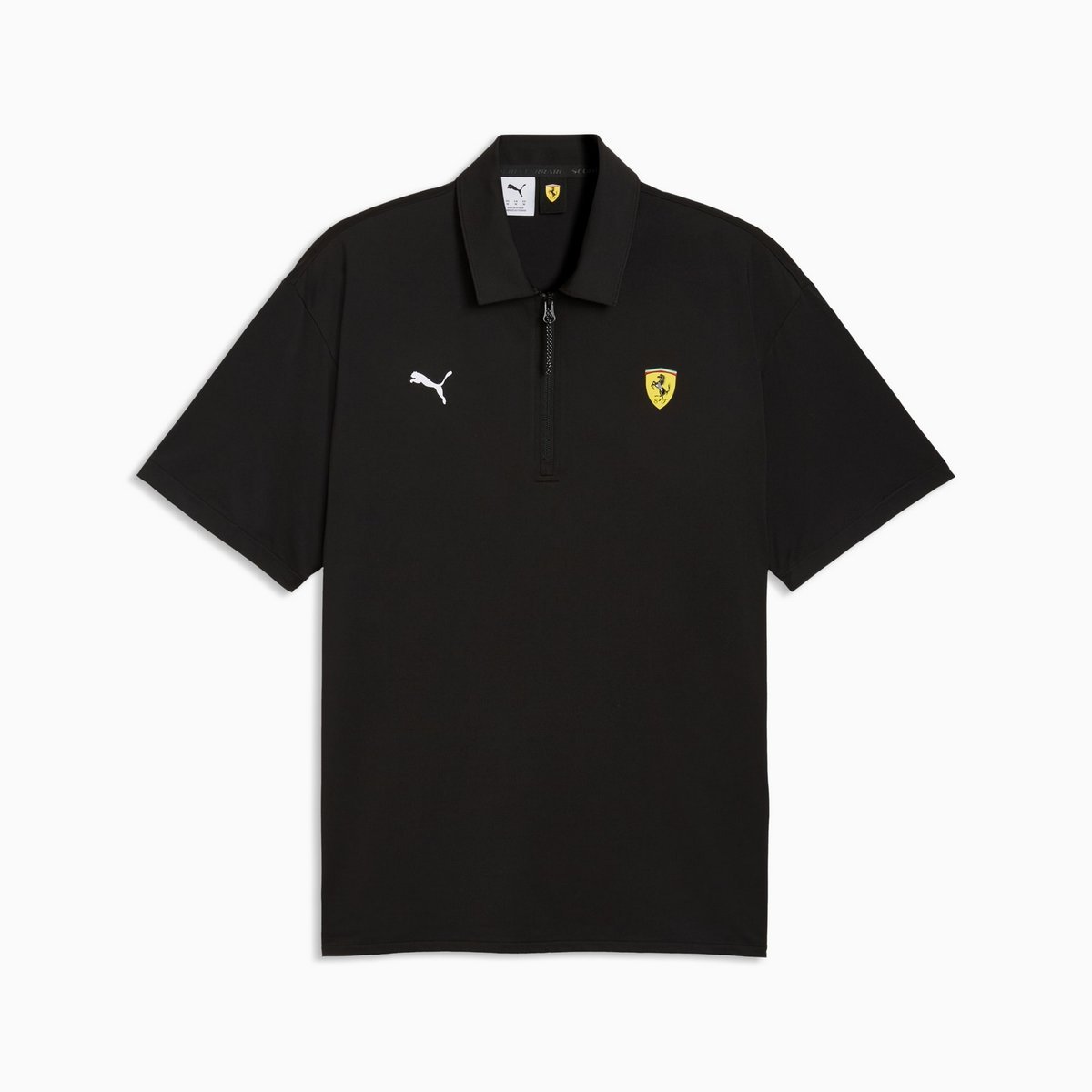 Koszulka polo męska Puma FERRARI CLOUDSPUN czarna 63424701 r 2XL (56)