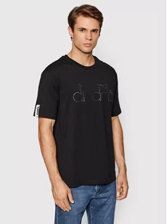 Koszulki i topy damskie - Diadora T-Shirt Hd 502.177843 Czarny Regular Fit - grafika 1