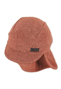 Sterntaler Unisex dziecięca czapka z daszkiem na szyję frotte czapka dziecięca, brązowy, 51 - Czapki damskie - miniaturka - grafika 1