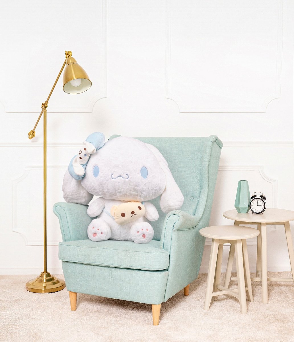 DUŻY MIŚ PLUSZOWY HELLO KITTY CINNAMOROLL PLUSZAK PRZYTULANKA 80CM - BIAŁY