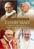 Religia i religioznawstwo - Cztery skały. Paweł VI, Jan Paweł II, Benedykt XVI i Franciszek - miniaturka - grafika 1