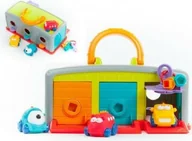 Klocki - Teddies Garaż z autkami 3 szt + dodatki - miniaturka - grafika 1