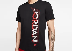 Nike Air Jordan Legacy Aj5 Tee Black - Koszulki męskie - miniaturka - grafika 1