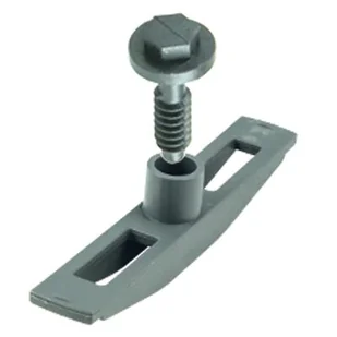 Zestaw mocujący kraty stalowej system 1000 x 98 x 148 cm MAXPOL - Rynny i akcesoria - miniaturka - grafika 1